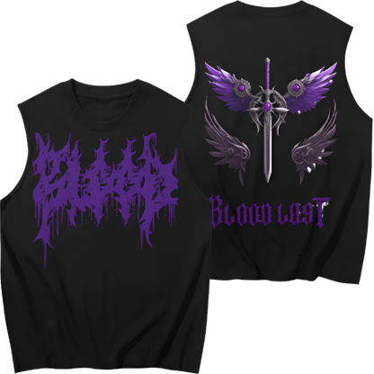 "Blood Lust" Cutoff Tank Top